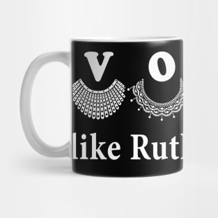 Vote like ruth sent you Mug